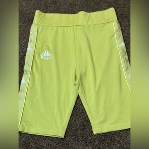 Kappa neon biker shorts
